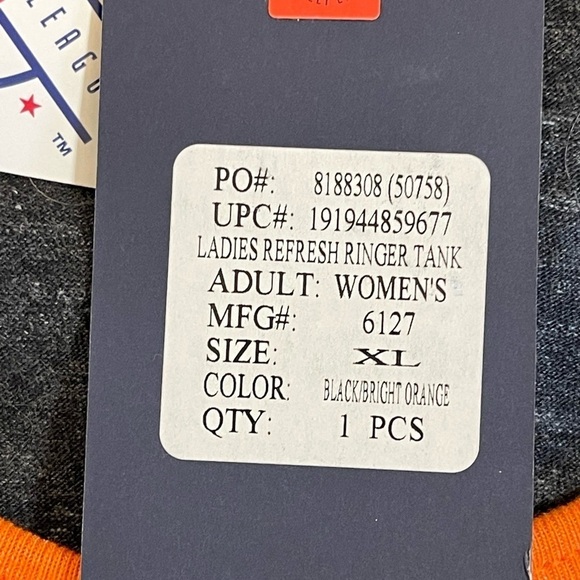 NWT Fanatics Genuine Merchandise Women’s San Francisco Giants Tank Size XL - Picture 8 of 8